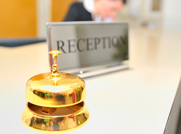 Hotel reception